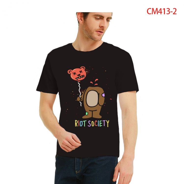 Riot Society Printed short-sleeved cotton T-shirt from S to 3XL CM413-1