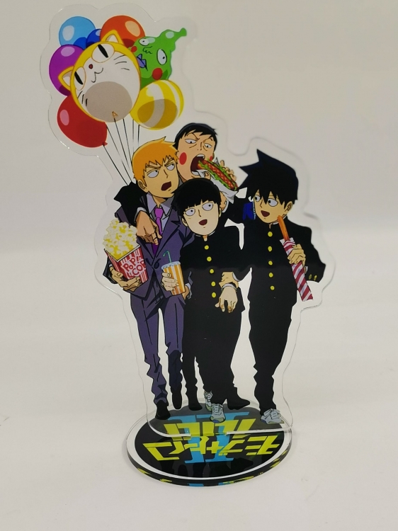 Mob Psycho 100 Anime Acrylic Laser licensing ornaments