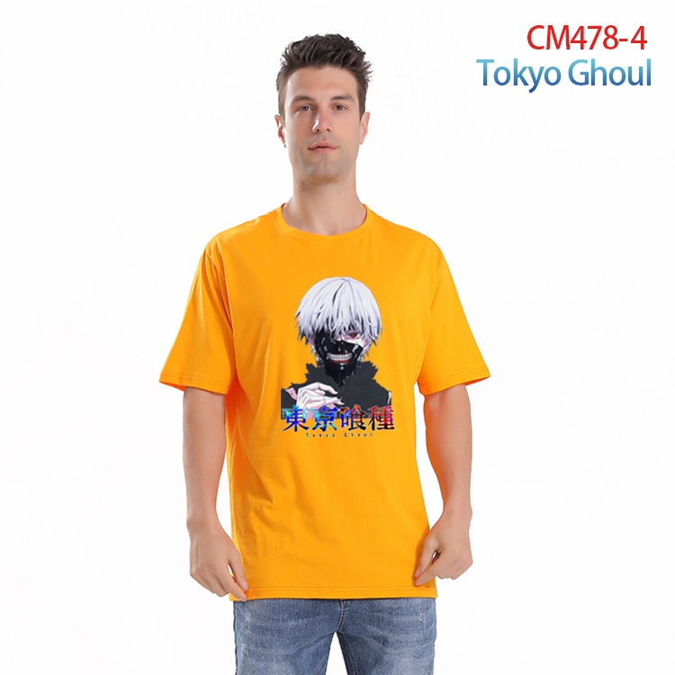 Tokyo Ghoul Printed short-sleeved cotton T-shirt from S to 3XL CM-478-4