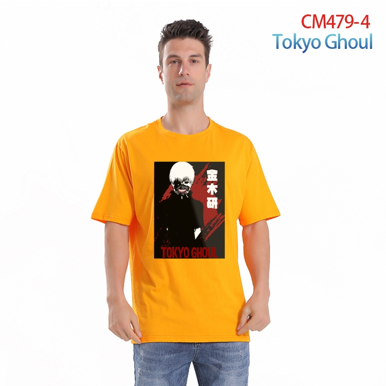 Tokyo Ghoul Printed short-sleeved cotton T-shirt from S to 3XL CM-479-4