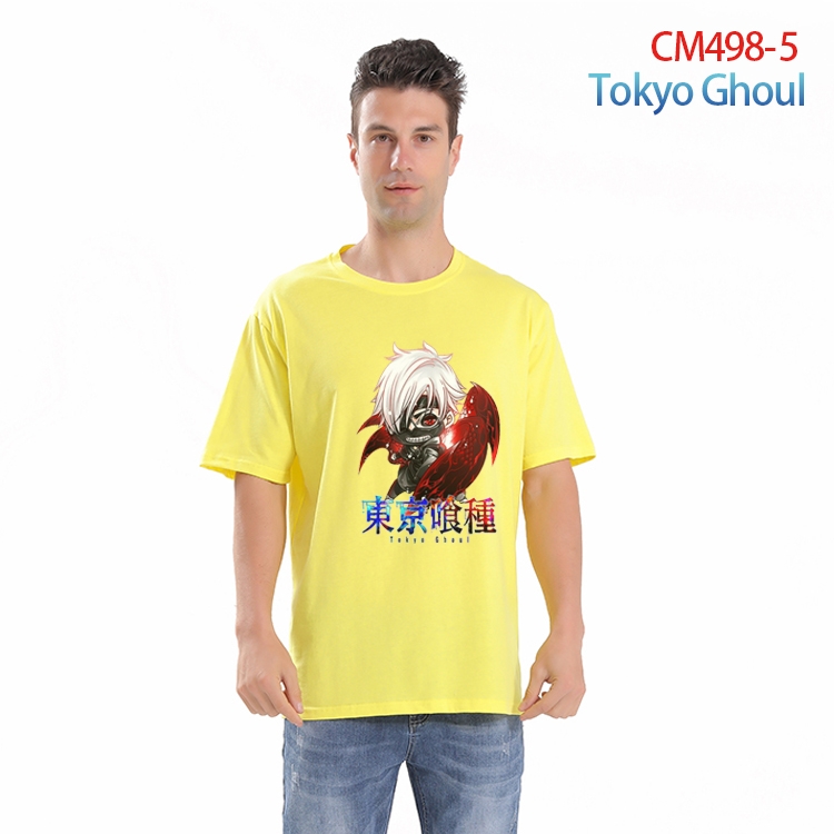 Tokyo Ghoul Printed short-sleeved cotton T-shirt from S to 3XL CM-498-5