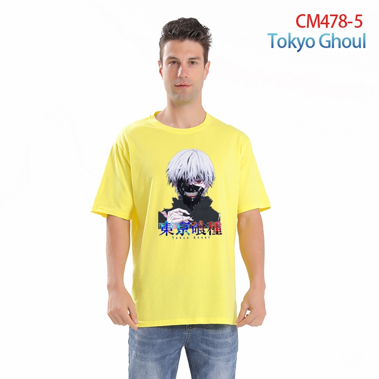 Tokyo Ghoul Printed short-sleeved cotton T-shirt from S to 3XL CM-478-5