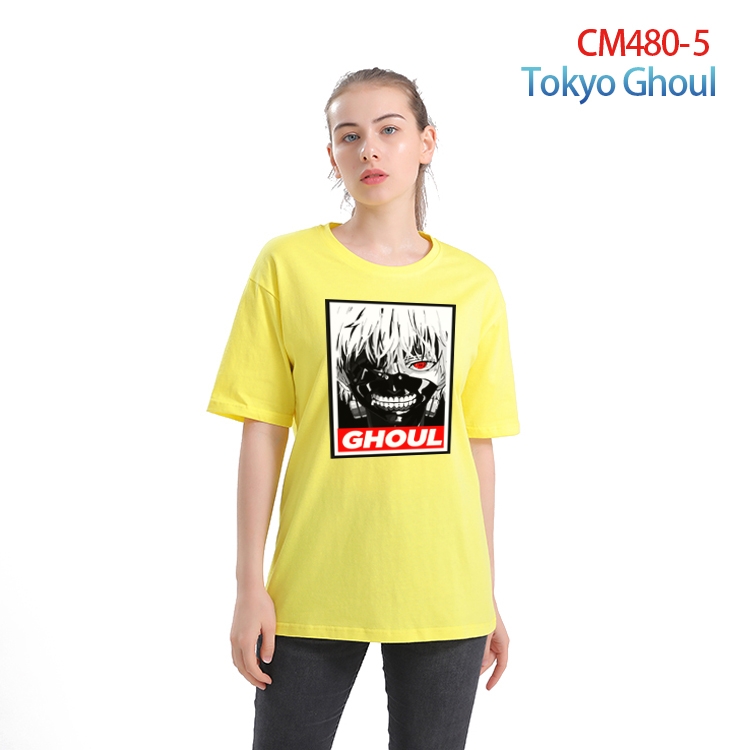 Tokyo Ghoul Women's Printed short-sleeved cotton T-shirt from S to 3XL  CM-480-5