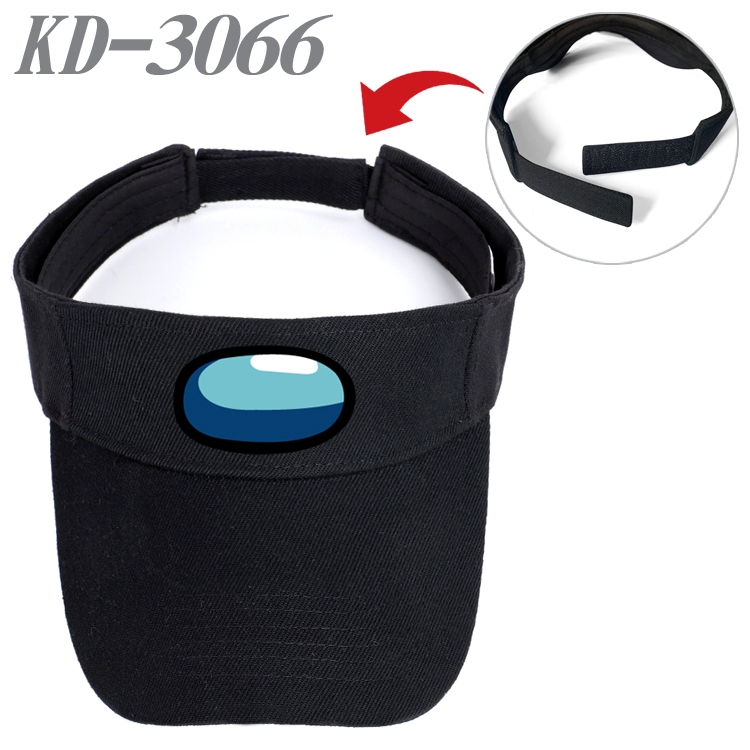 Among us Game peripheral printed empty top hat baseball cap KD-3066A