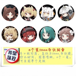 Arknights Anime round Badge cl...