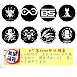 Arknights Anime round Badge cl...