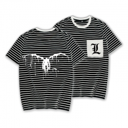 Death note Striped Letters Col...