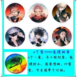 Jujutsu Kaisen 6 Brooch Bedge ...