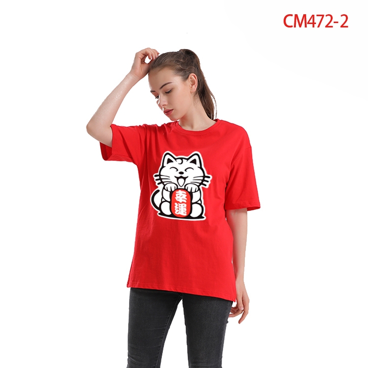 Shingeki no Kyojin Women's Printed short-sleeved cotton T-shirt from S to 3XL CM-472-2