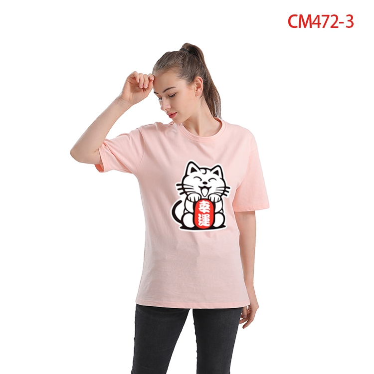 Shingeki no Kyojin Women's Printed short-sleeved cotton T-shirt from S to 3XL CM-472-3
