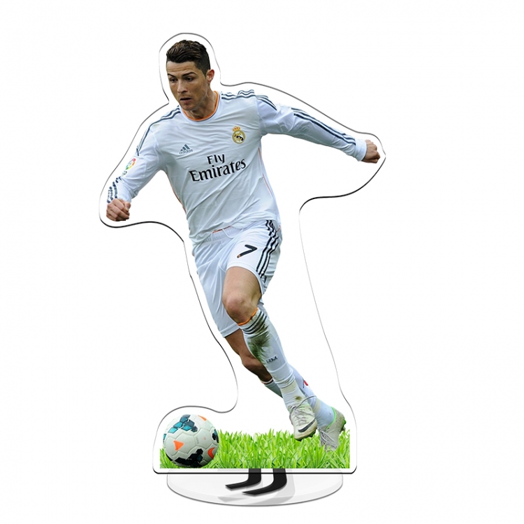 Cristiano Ronaldo Football star acrylic Standing Plates Keychain 20CM