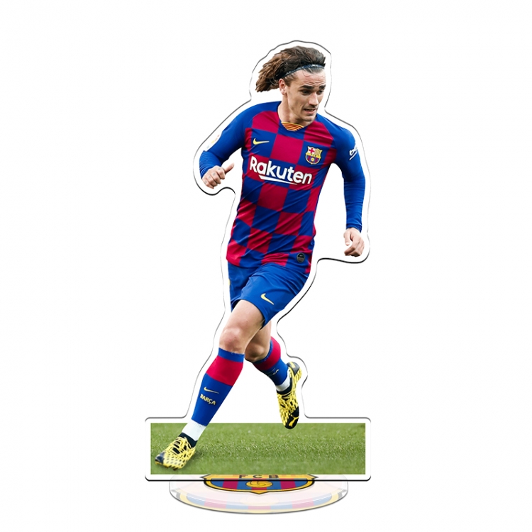 Antoine-Griezmann Football star acrylic Standing Plates Keychain 20CM