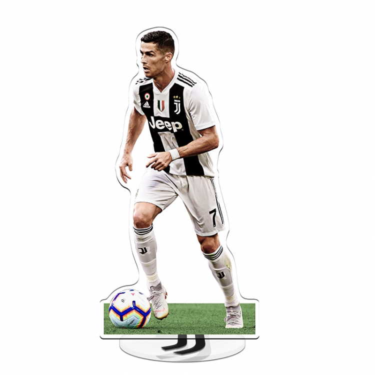 Cristiano Ronaldo Football star acrylic Standing Plates Keychain 20CM