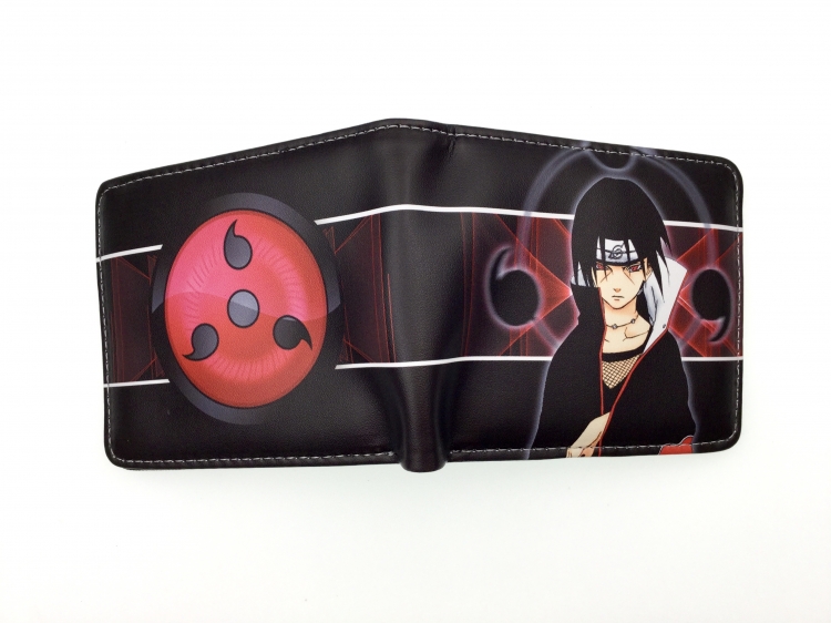 Naruto two fold  Short wallet 11X9.5CM 60G