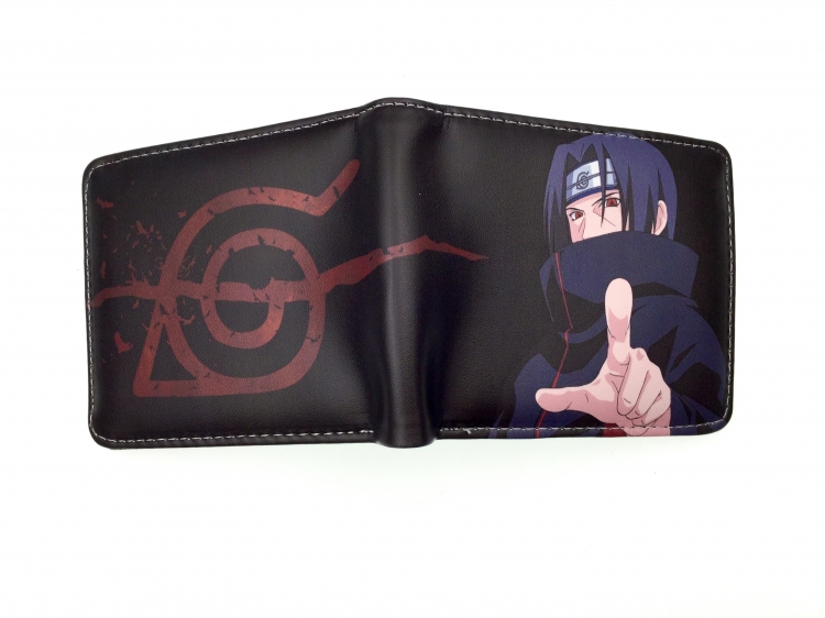 Naruto two fold  Short wallet 11X9.5CM 60G