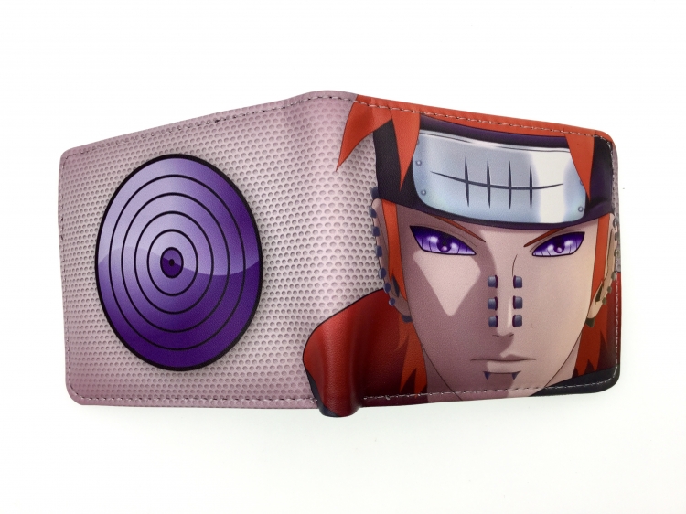 Naruto two fold  Short wallet 11X9.5CM 60G