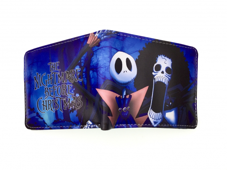The Nightmare Before Christmas two fold Short wallet 11X9.5CM 60G style A