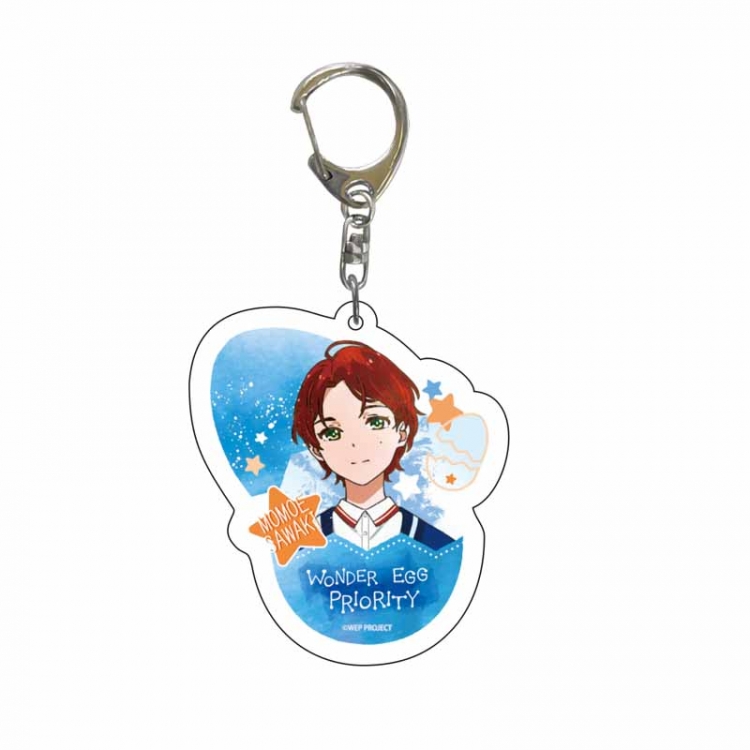 WONDER EGG PRIORITY   Anime AcryliKey Chain Charm  6798 price for 5 pcs