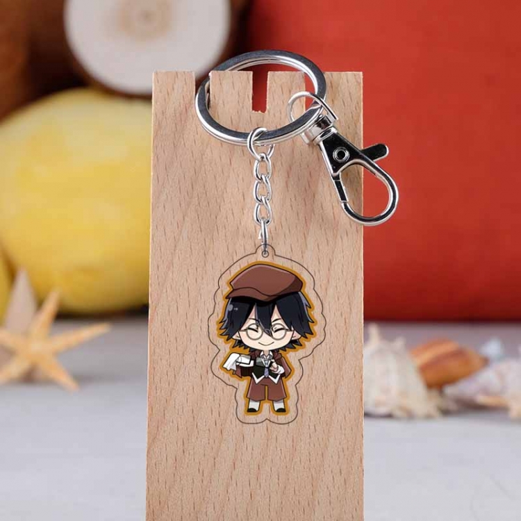 Bungo Stray Dogs Anime acrylic Key Chain  price for 5 pcs  2123