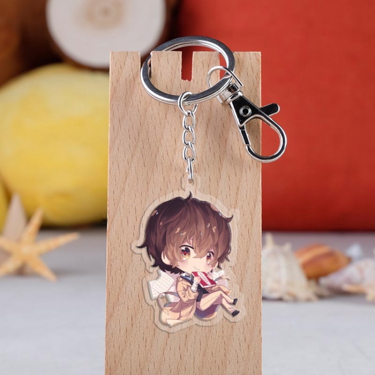 Bungo Stray Dogs Anime acrylic Key Chain  price for 5 pcs  3934