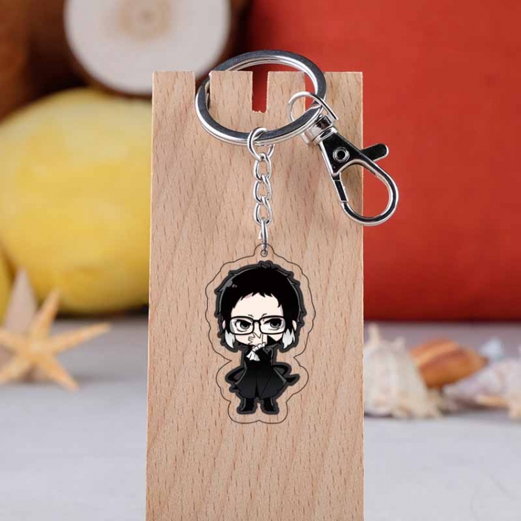 Bungo Stray Dogs Anime acrylic Key Chain  price for 5 pcs  2116