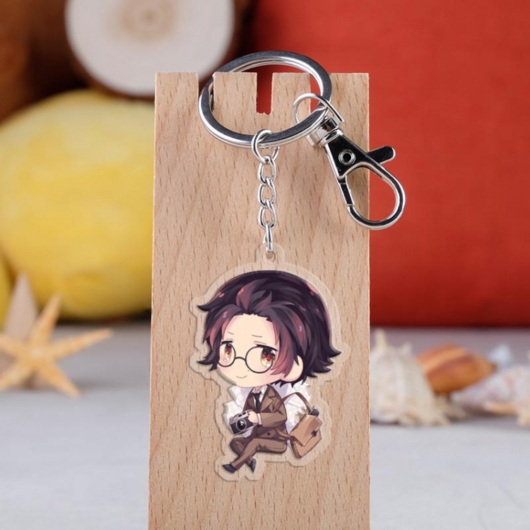 Bungo Stray Dogs Anime acrylic Key Chain  price for 5 pcs  3937