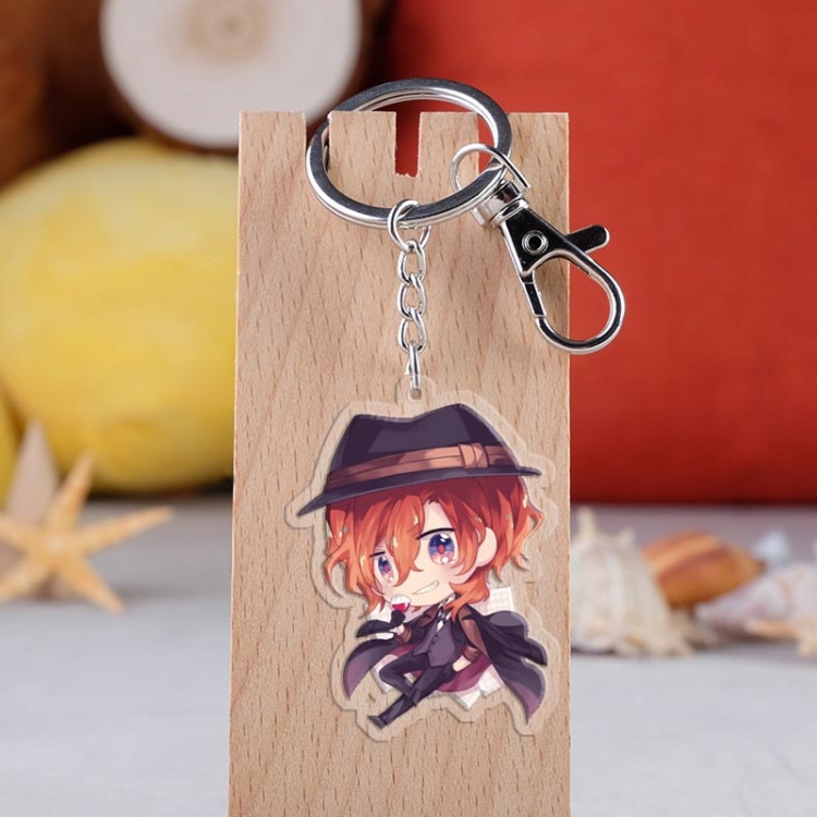 Bungo Stray Dogs Anime acrylic Key Chain  price for 5 pcs  3932