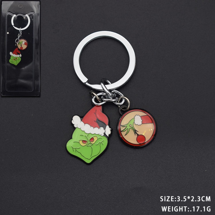 How the Grinch Stole Christmas Metal keychain pendant gift style A