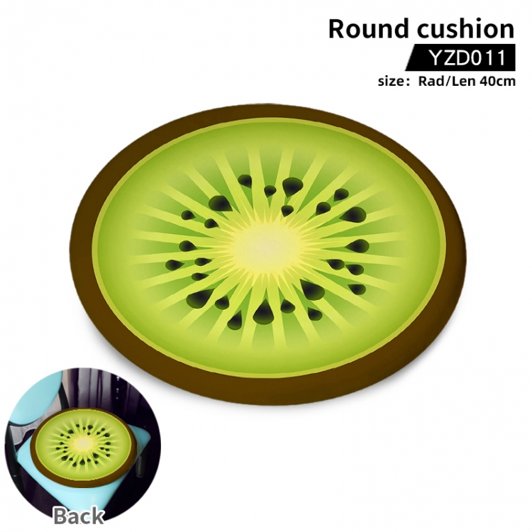 Kiwi Fruit Round Cushion YZD011