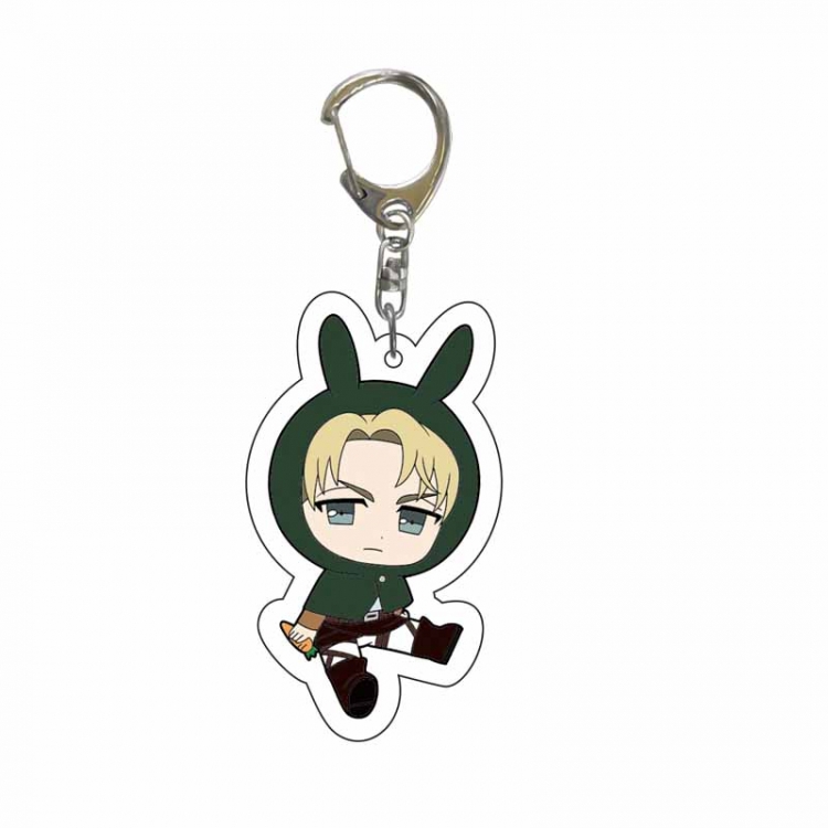 Shingeki no Kyojin  Anime acrylic Key Chain  price for 5 pcs 4403