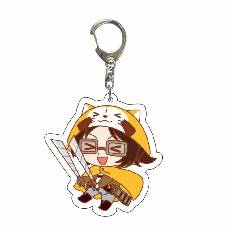 Shingeki no Kyojin  Anime acrylic Key Chain  price for 5 pcs 4407