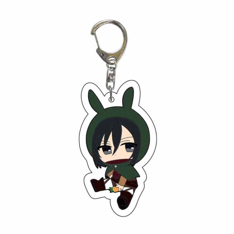 Shingeki no Kyojin  Anime acrylic Key Chain  price for 5 pcs 4398
