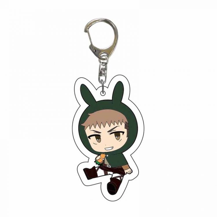 Shingeki no Kyojin  Anime acrylic Key Chain  price for 5 pcs 4401