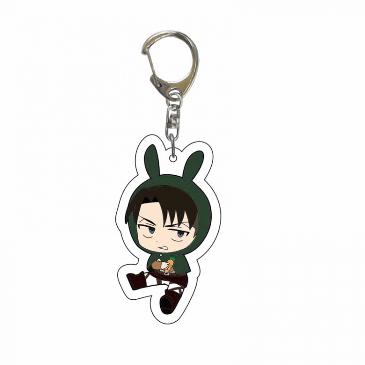 Shingeki no Kyojin  Anime acrylic Key Chain  price for 5 pcs 4400