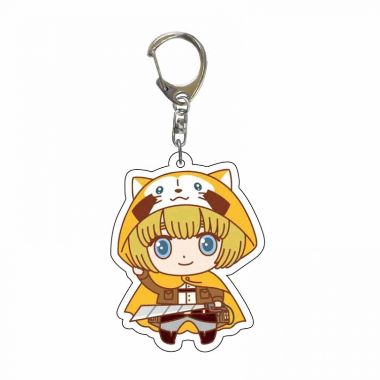 Shingeki no Kyojin  Anime acrylic Key Chain  price for 5 pcs 4408