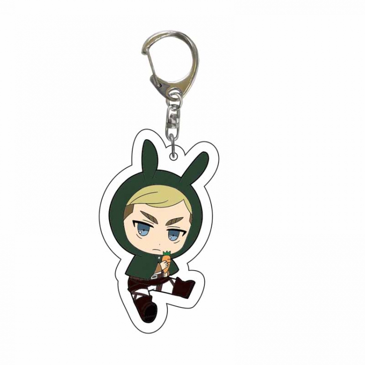 Shingeki no Kyojin  Anime acrylic Key Chain  price for 5 pcs 4396