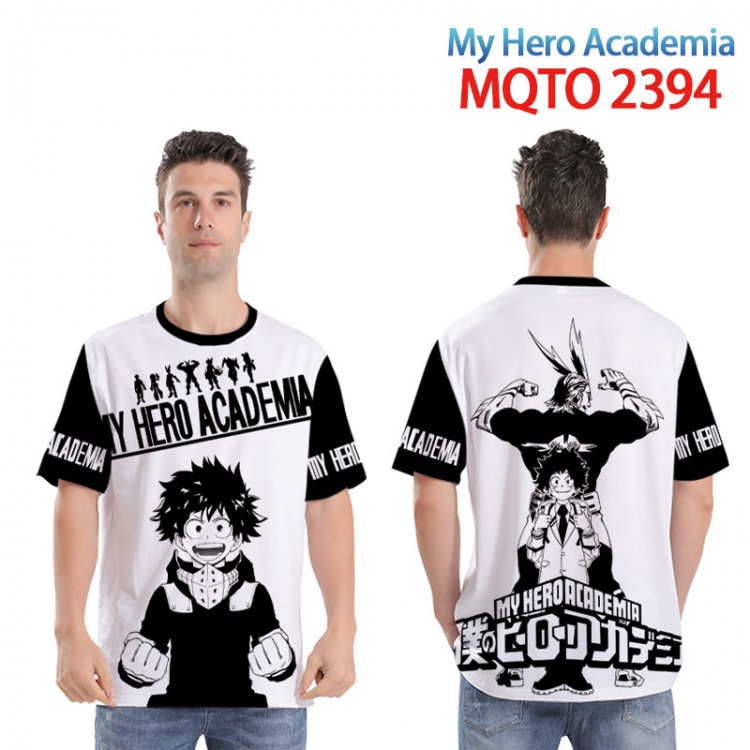 My Hero Academia  Full color printed short sleeve T-shirt 2XS-4XL, 9 sizes  MQTO 2394  