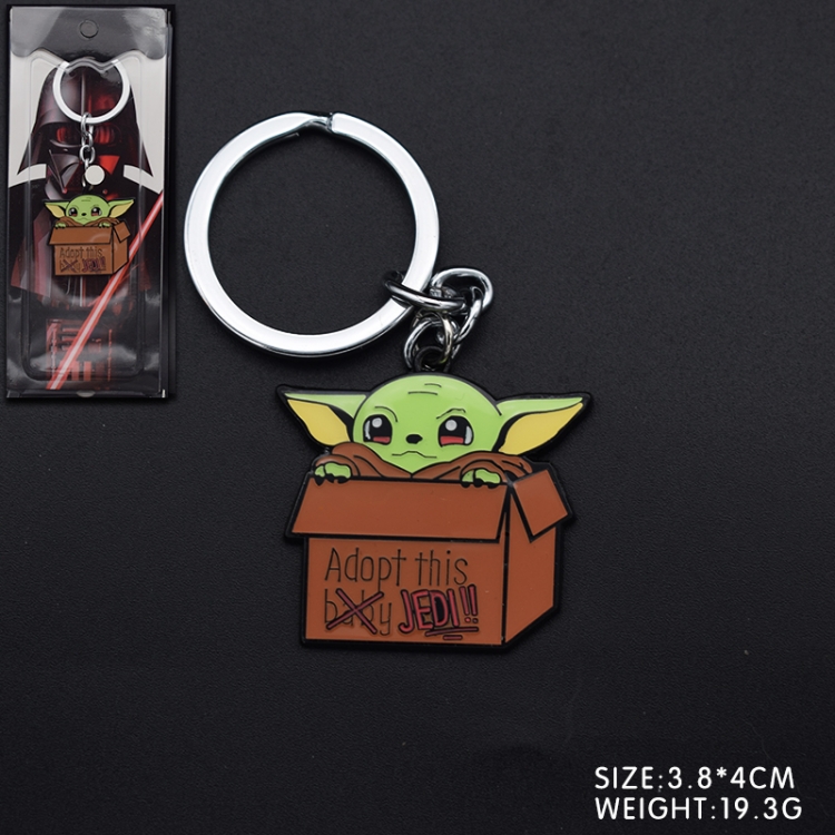Star Wars Anime cartoon keychain school bag pendant  style C