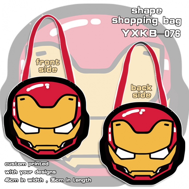 Iron Man Game Canvas Alien Satchel  shopping bag  YXKB076