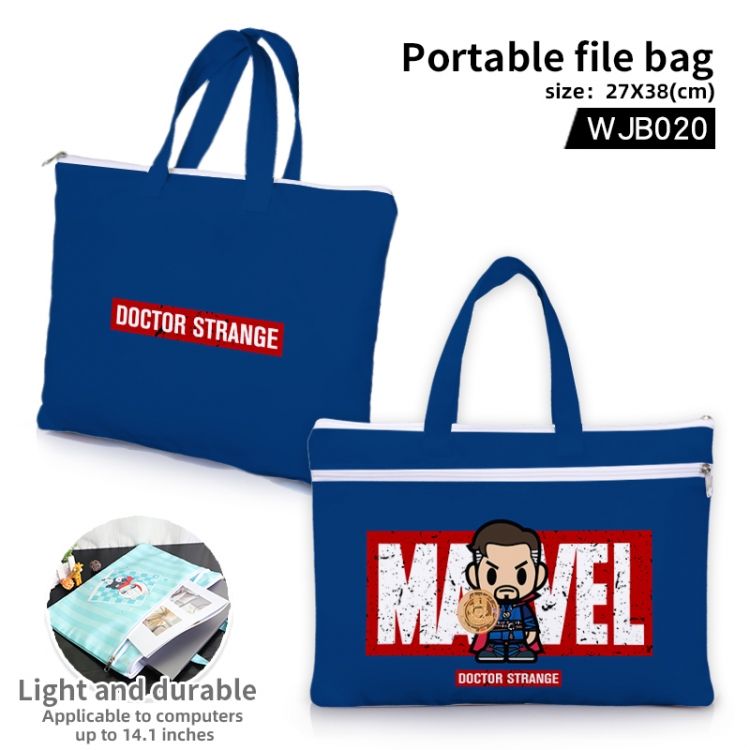 Doctor Strange Film and television portable file bag Handbag  27x38cm WJB020