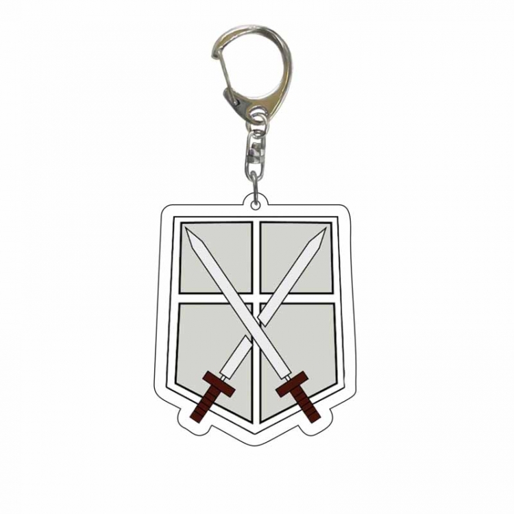 Shingeki no Kyojin Anime acrylic Key Chain  price for 5 pcs  3520