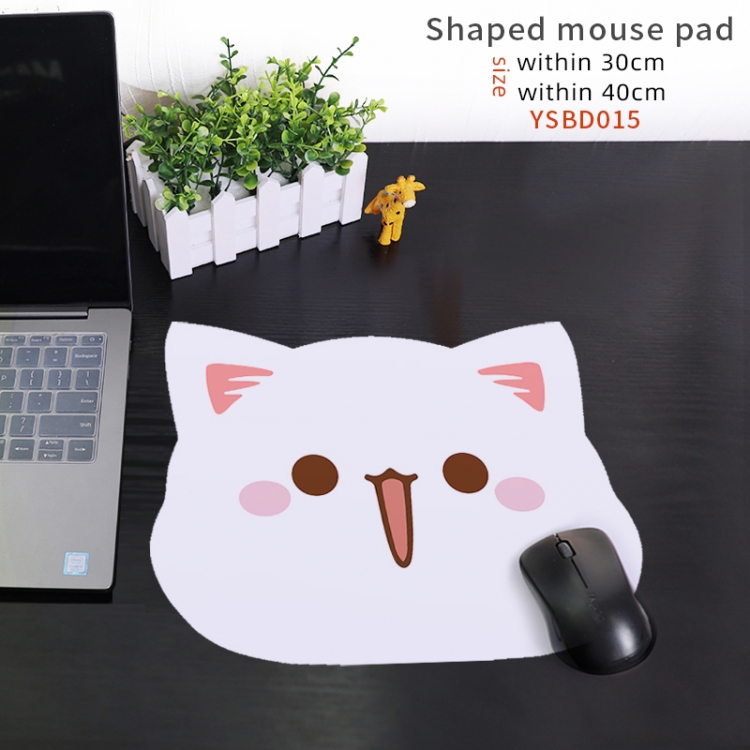 Peach cat alien mouse pad 30cm YSBD015