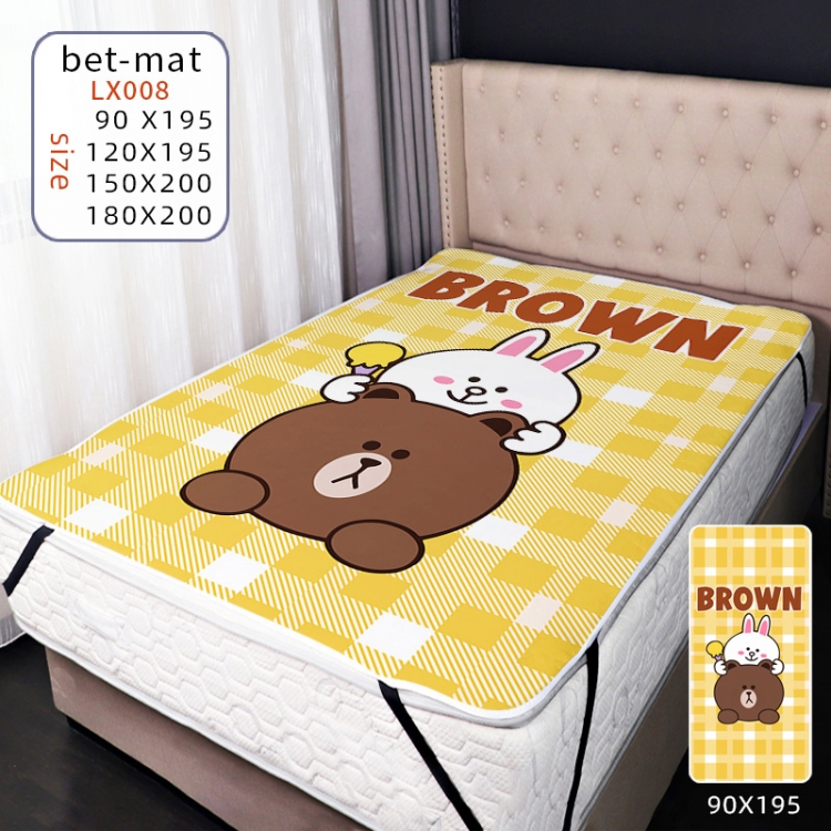 Brown bear summer bet-mat 150x200 LX008