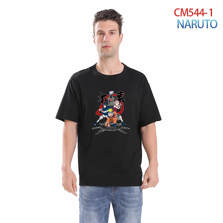 Naruto Printed short-sleeved cotton T-shirt from S to 3XL  CM-544-1