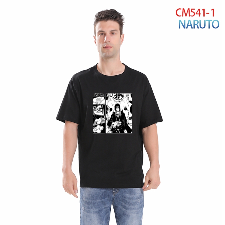 Naruto Printed short-sleeved cotton T-shirt from S to 3XL   CM-541-1