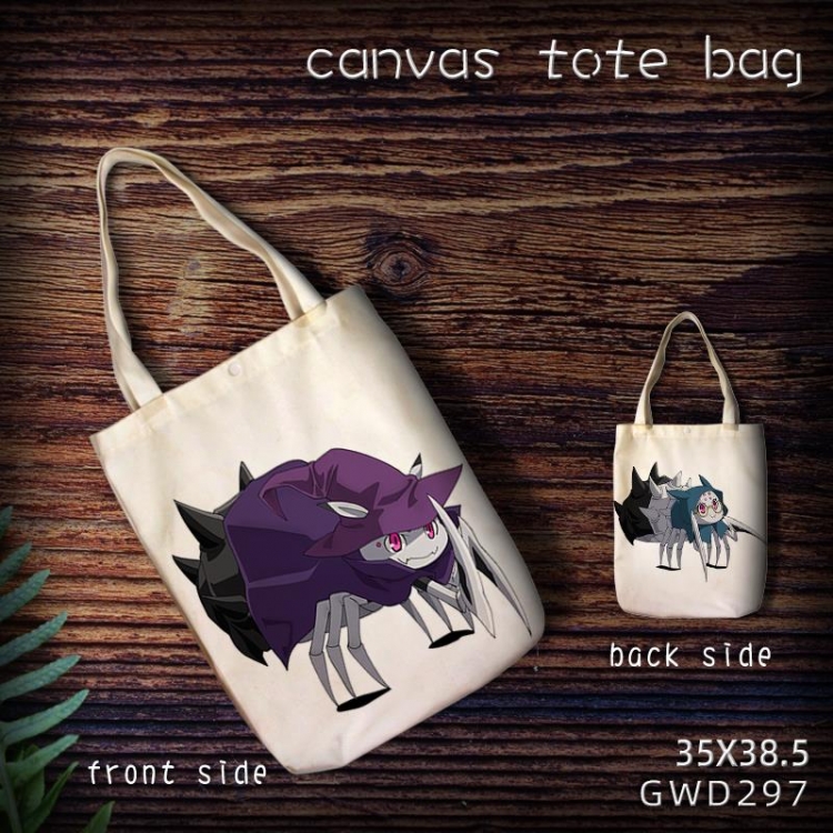 What about reincarnation spider Anime Canvas Shopping Bag Canvas tote bag 35X38.5CM GWD297