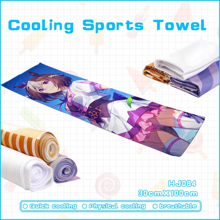 Pretty Derby  anime Cooling Sports Towel 30X100CM HJ084