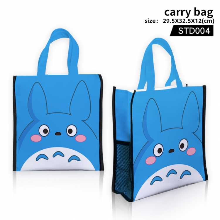 TOTORO Anime carry bag  tote bag 29.5X32.5X12CM STD004