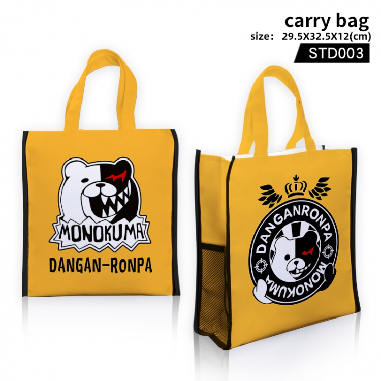 Dangan-Ronpa Anime carry bag  tote bag 29.5X32.5X12CM STD003