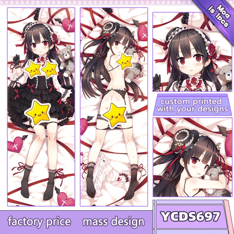 maitetsu Anime body pillow cushion  50X150CM YCDS697